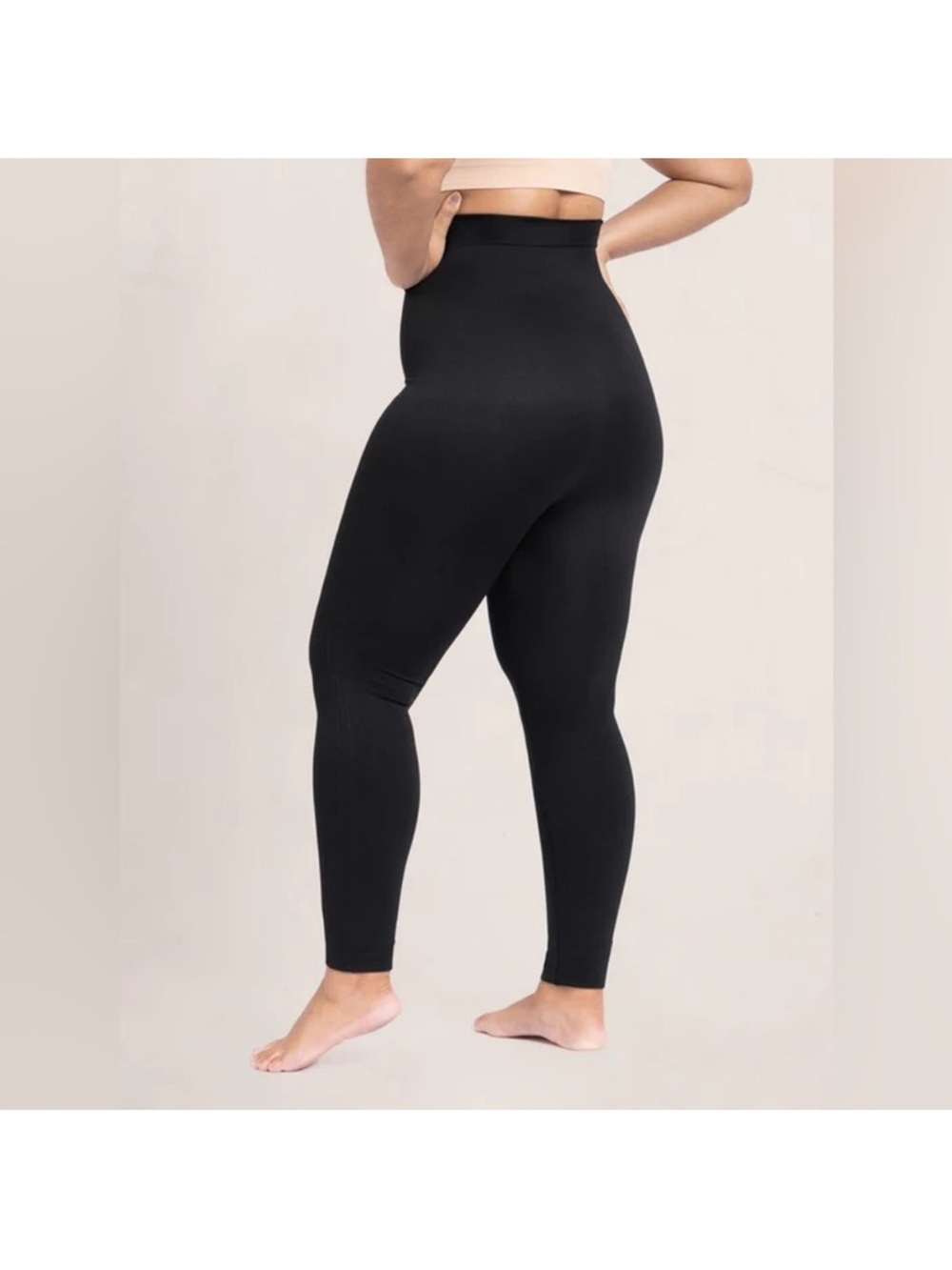 Shapermint Essentials Black High‎ Waisted Leggings Size XL